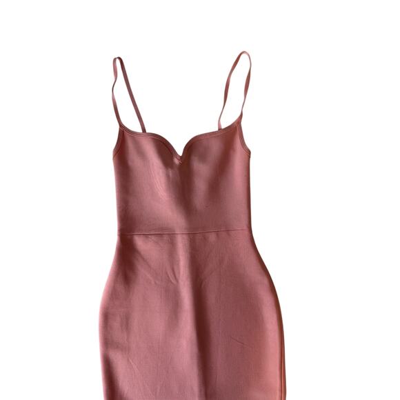 House of CB Bodycon Fairy FiFi Pink Maxi Dress Size Small - Picture 5 of 16